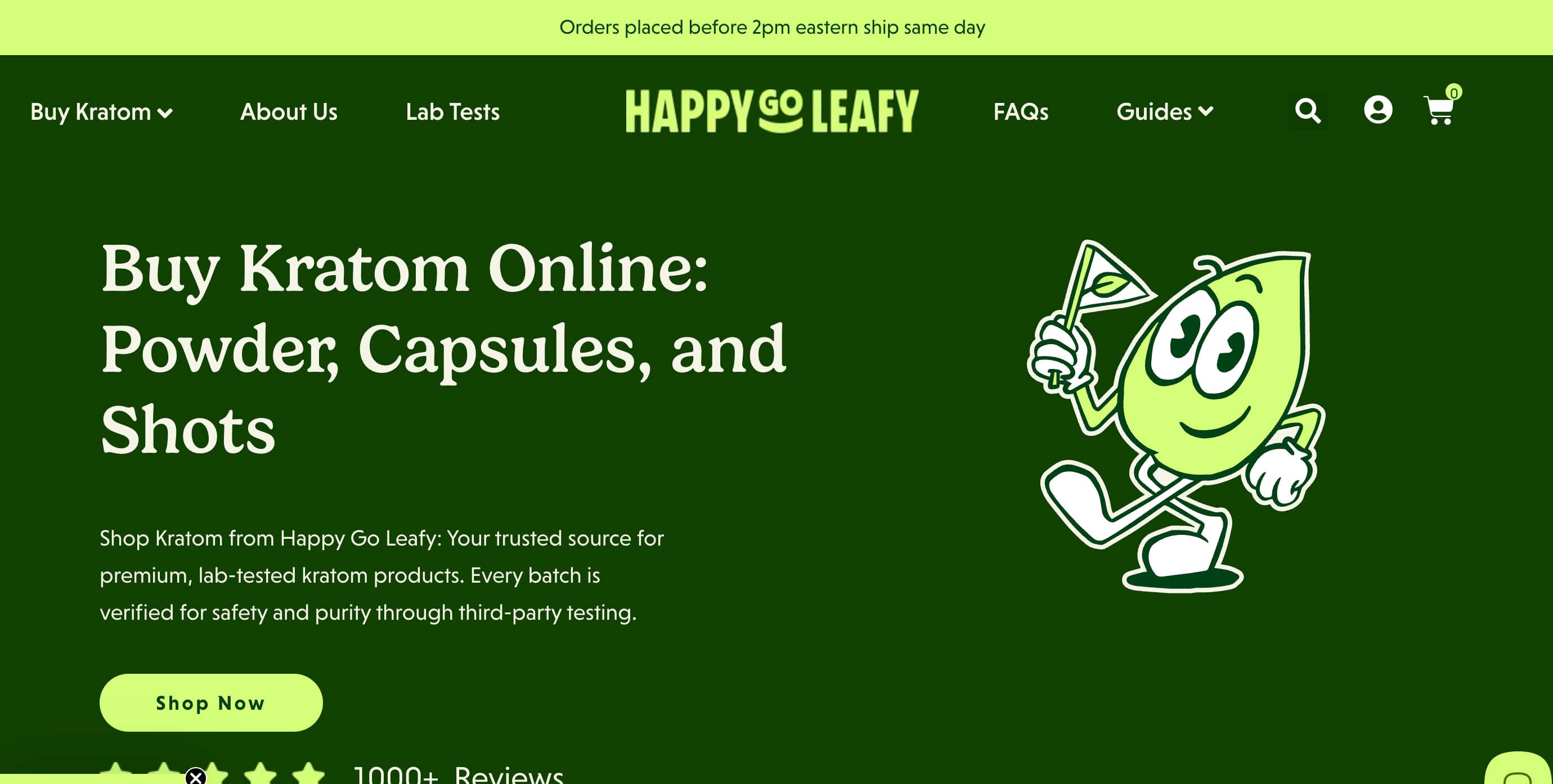 happy go leafy kratom brand